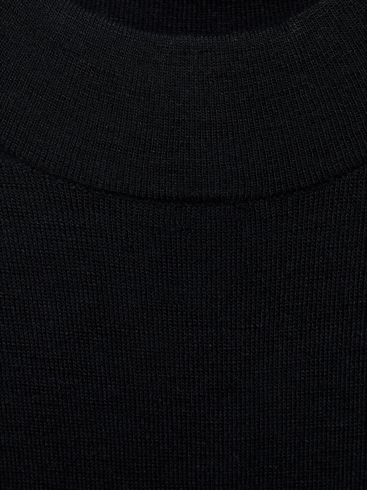 Product image 8 of 8, which shows Mango Lucrecia Knit Sleeveless Dress, Black, 10