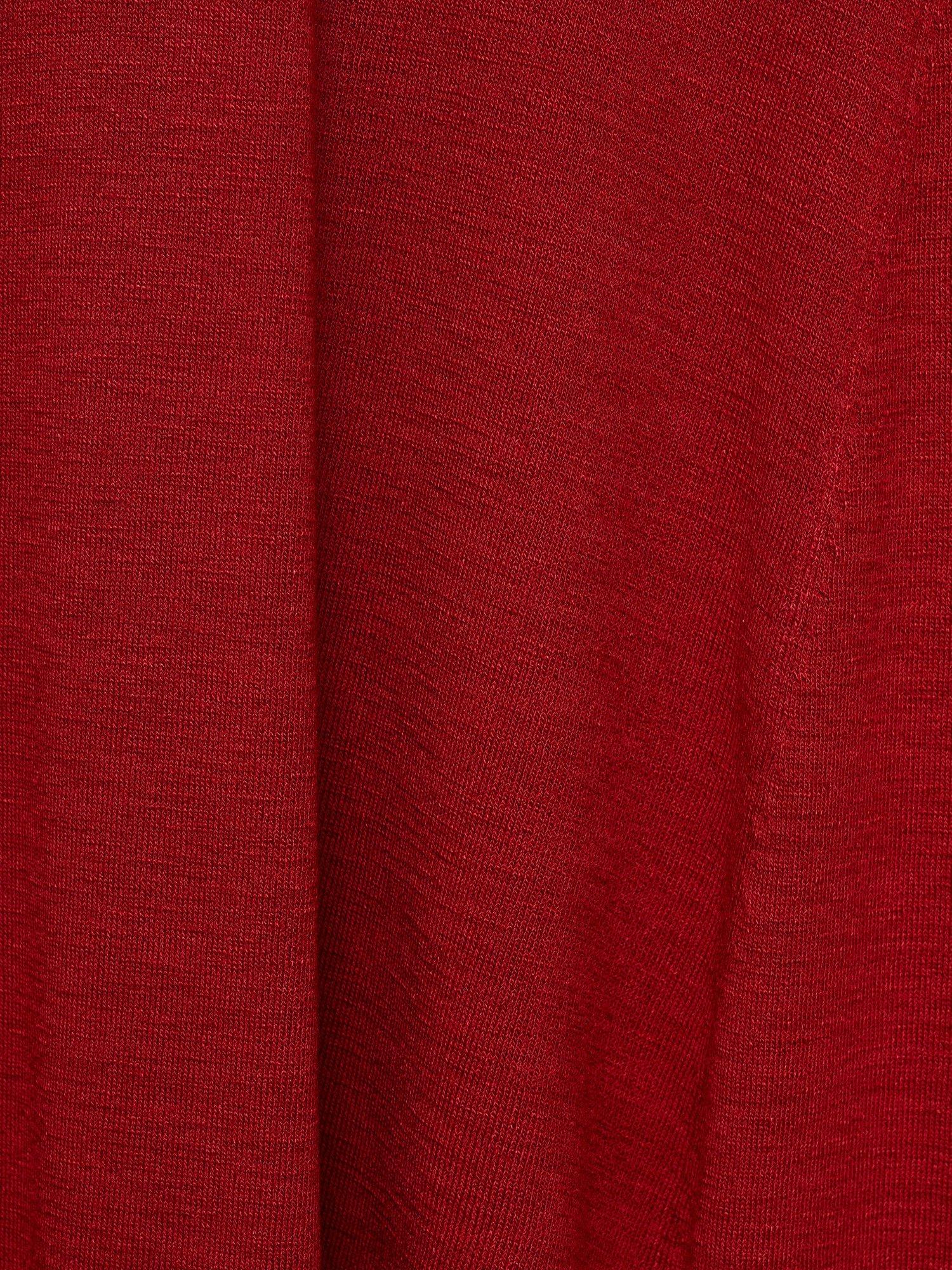 Product image 5 of 8, which shows Mango Lucrecia Knit Sleeveless Dress, Red, 12