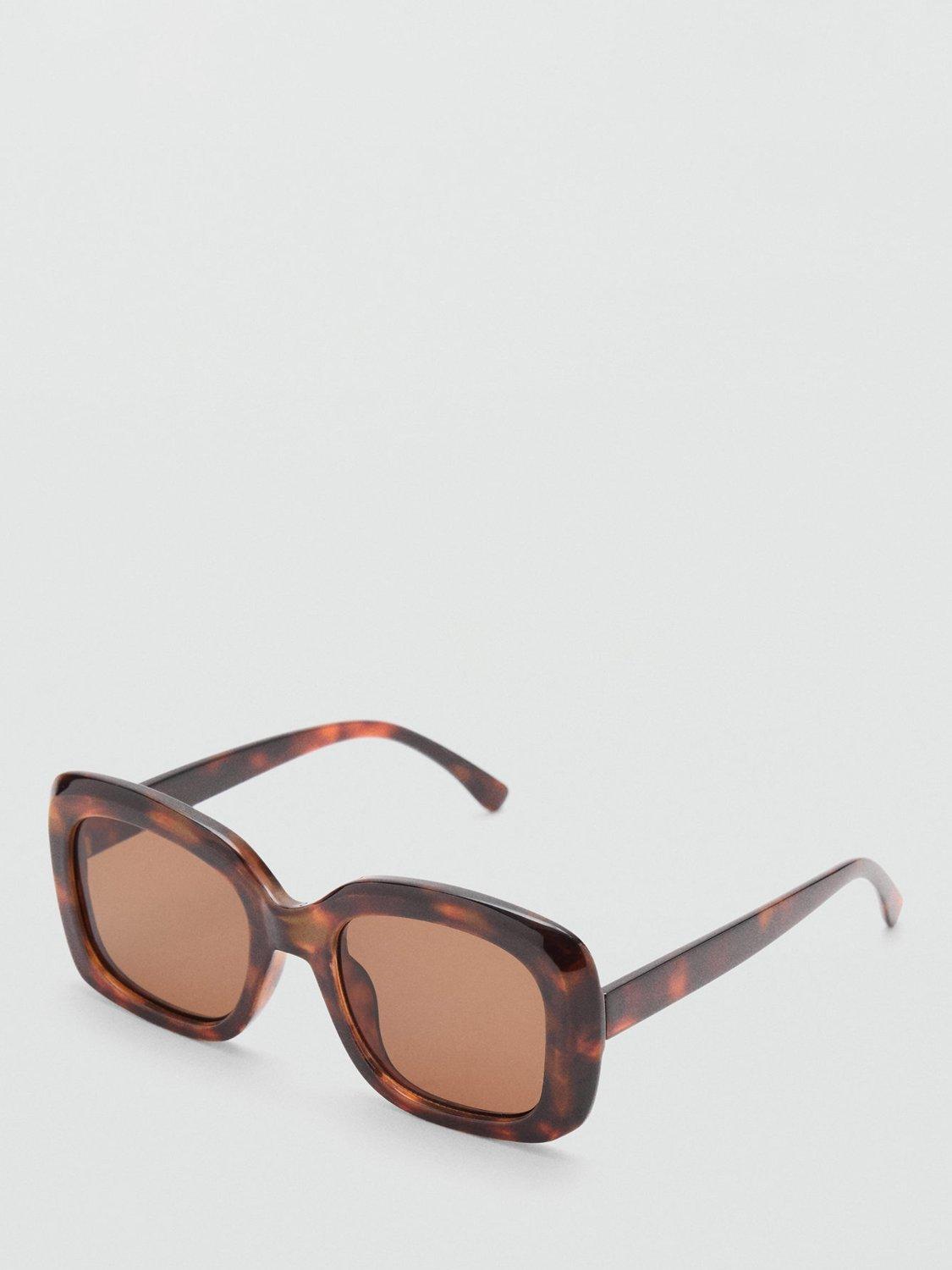 Product image 1 of 4, which shows Mango Joy Sunglasses, Brown