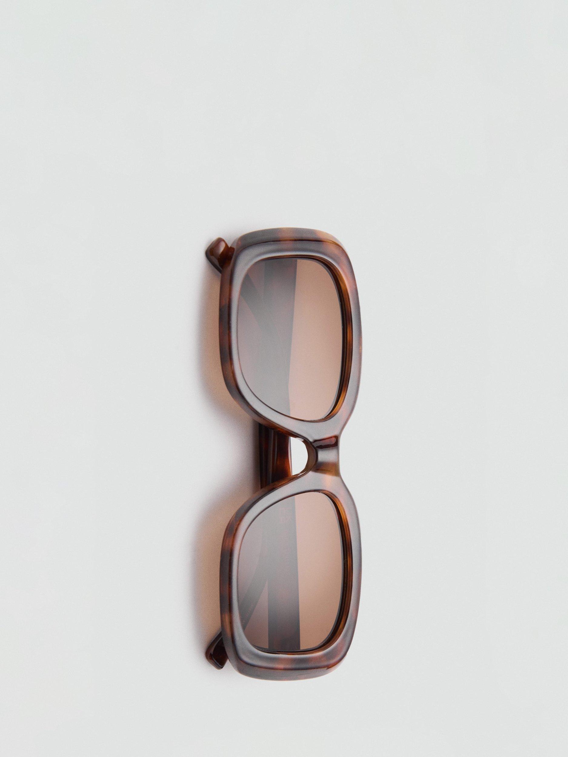 Product image 4 of 4, which shows Mango Joy Sunglasses, Brown