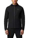 Castore Elastic Wind Jacket, Black/Gunmetal