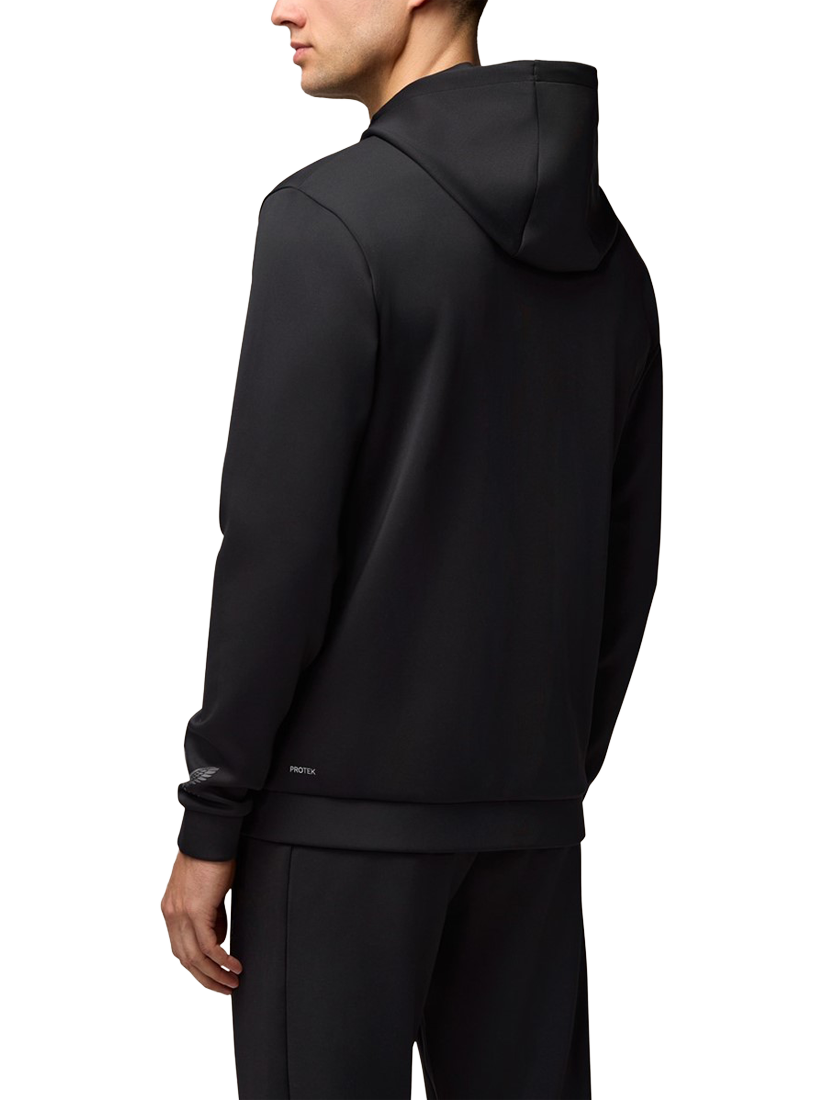 Product image 2 of 3, which shows Castore Scuba Long Sleeve Full Zip Hoodie, Black, S