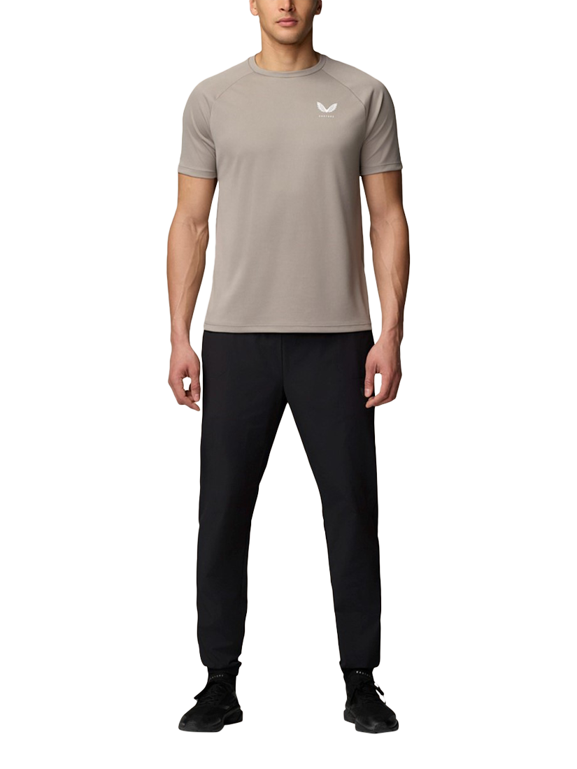 Product image 3 of 3, which shows Castore Woven Joggers, Black/Gunmetal, S