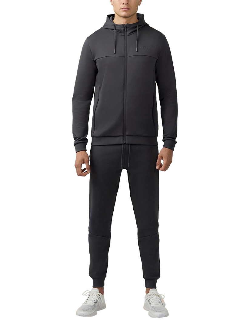 Product image 4 of 4, which shows Castore Scuba Long Sleeve Full Zip Hoodie, Gunmetal, XS