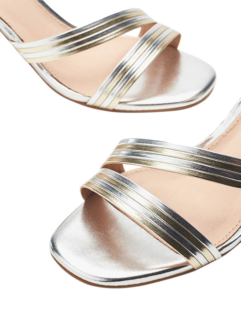 Product image 3 of 4, which shows Moda in Pelle Raela Porvair Sandals, Gold, 3