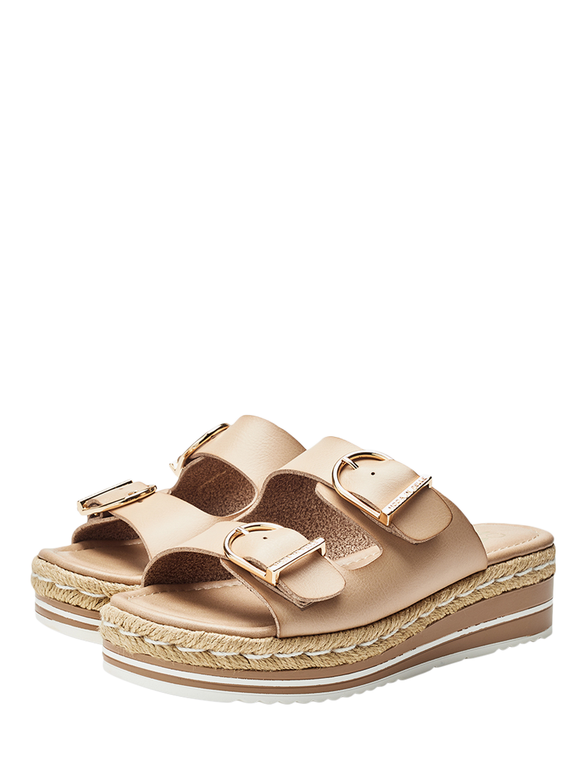 Product image 2 of 4, which shows Moda in Pelle Nestta Sandals, Off White, 3