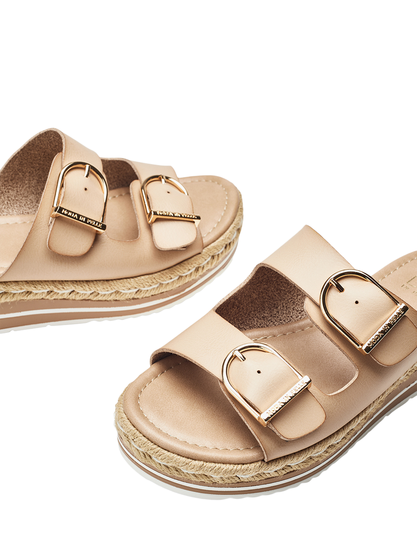 Product image 4 of 4, which shows Moda in Pelle Nestta Sandals, Off White, 3