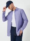 Crew Clothing Linen Cotton Blend Shirt