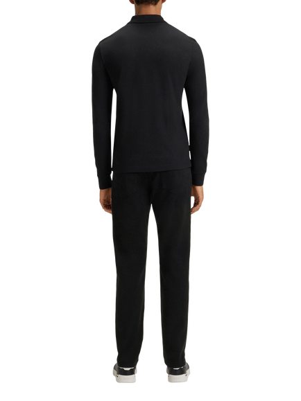 HUGO BOSS BOSS Regular Fit Mid Rise Jeans, Black - view 2, Black