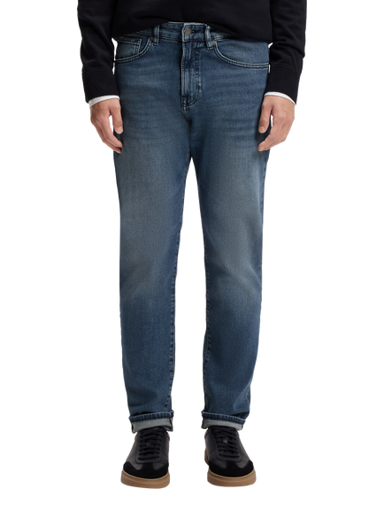 HUGO BOSS BOSS Maine Mid Rise Jeans, Medium Blue, Medium Blue
