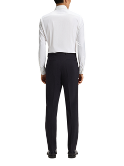 HUGO BOSS Tailored Trousers - view 2, Dark Blue