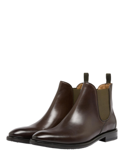 Oliver Sweeney Andante Leather Chelsea Boots - view 2, Brown