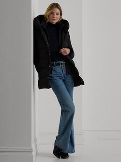 Lauren Ralph Lauren Hooded Down Coat, Black, Black