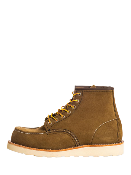 Red Wing Classic 6" Moc Toe Boots, Olive - view 2, Olive