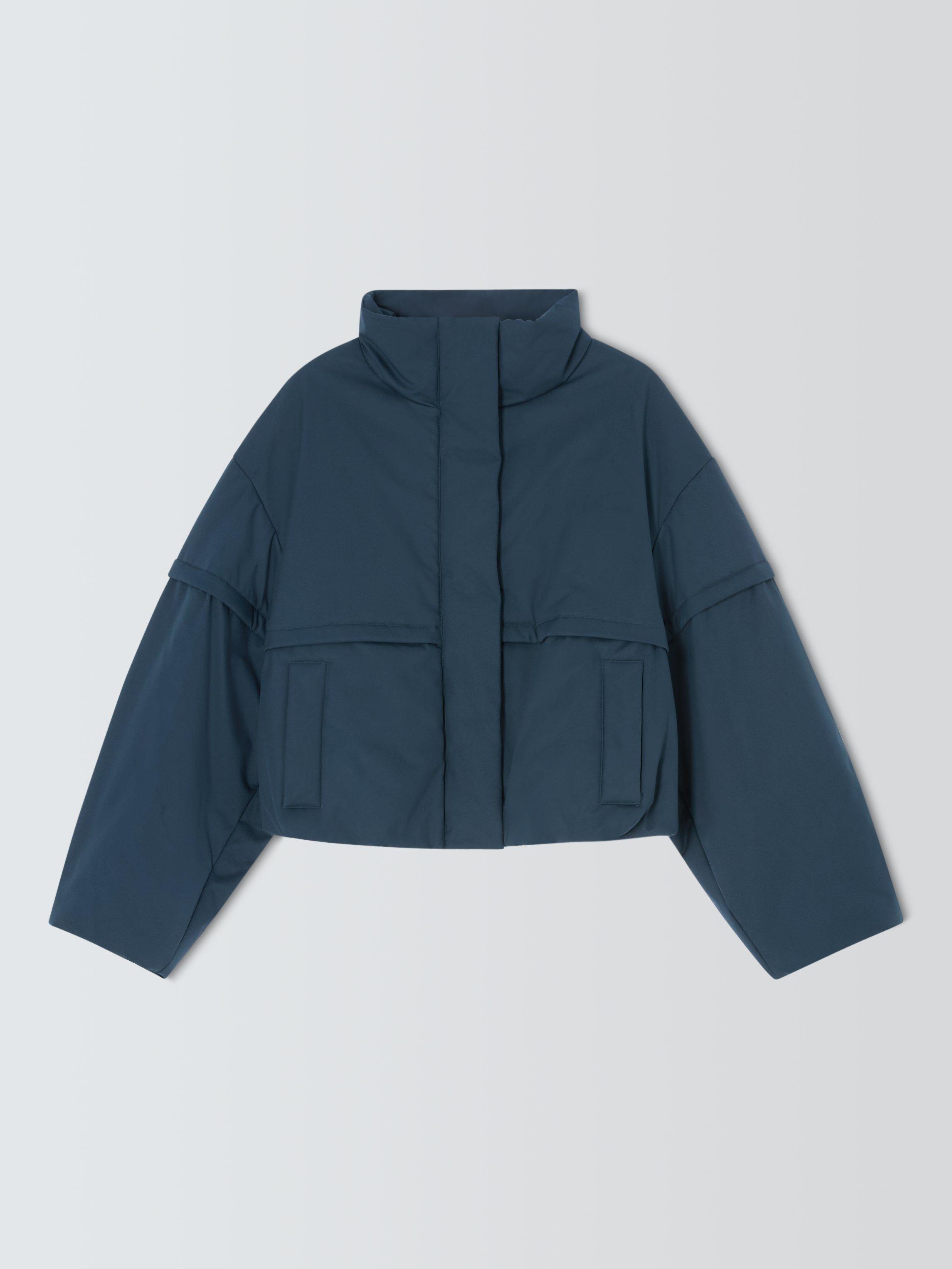 Product image 4 of 6, which shows MM by MaxMara Lina Quilted Jacket, Ultramarine, 6