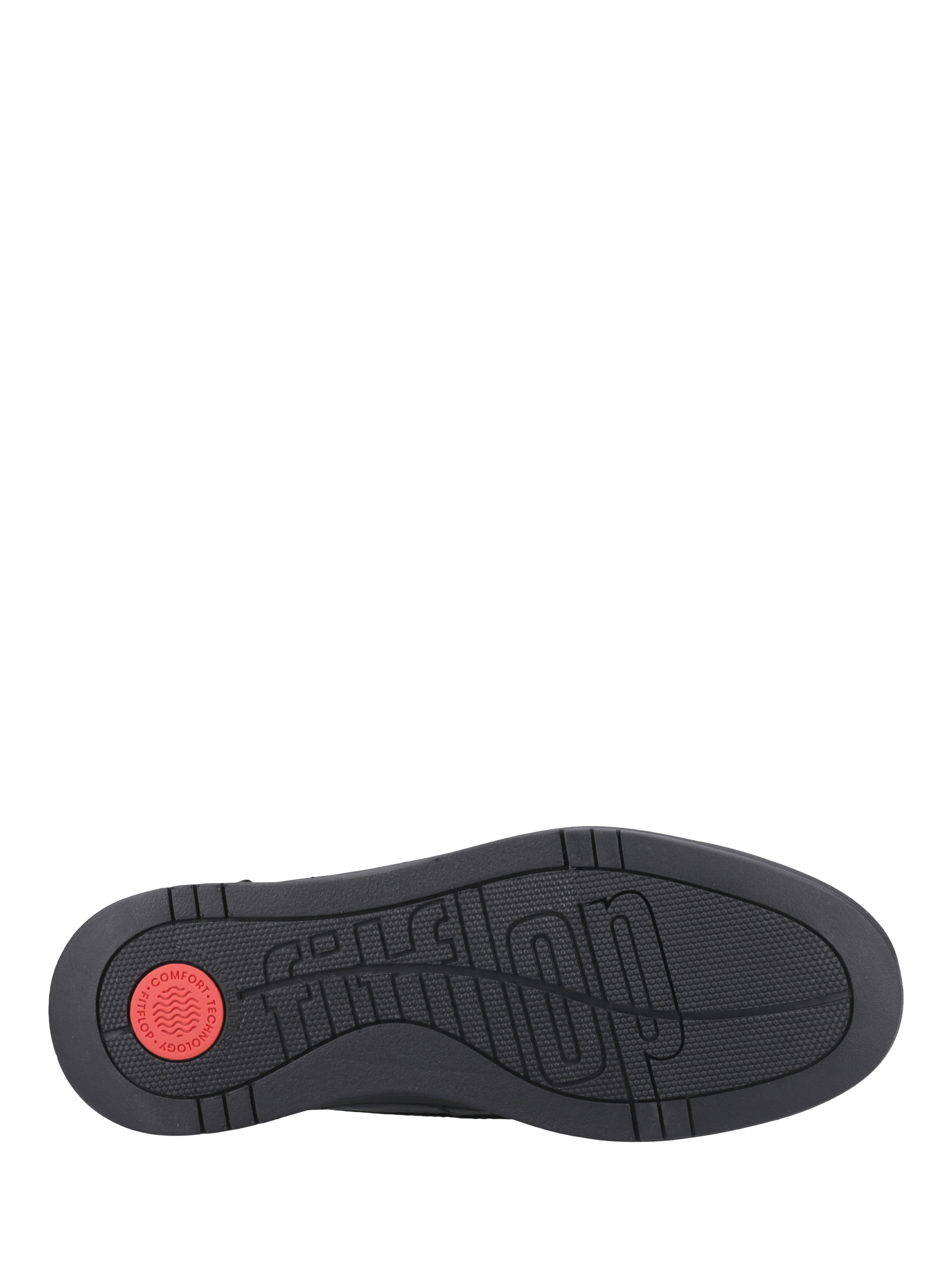 Product image 4 of 5, which shows FitFlop Rally Leather Loafers, Black, 7