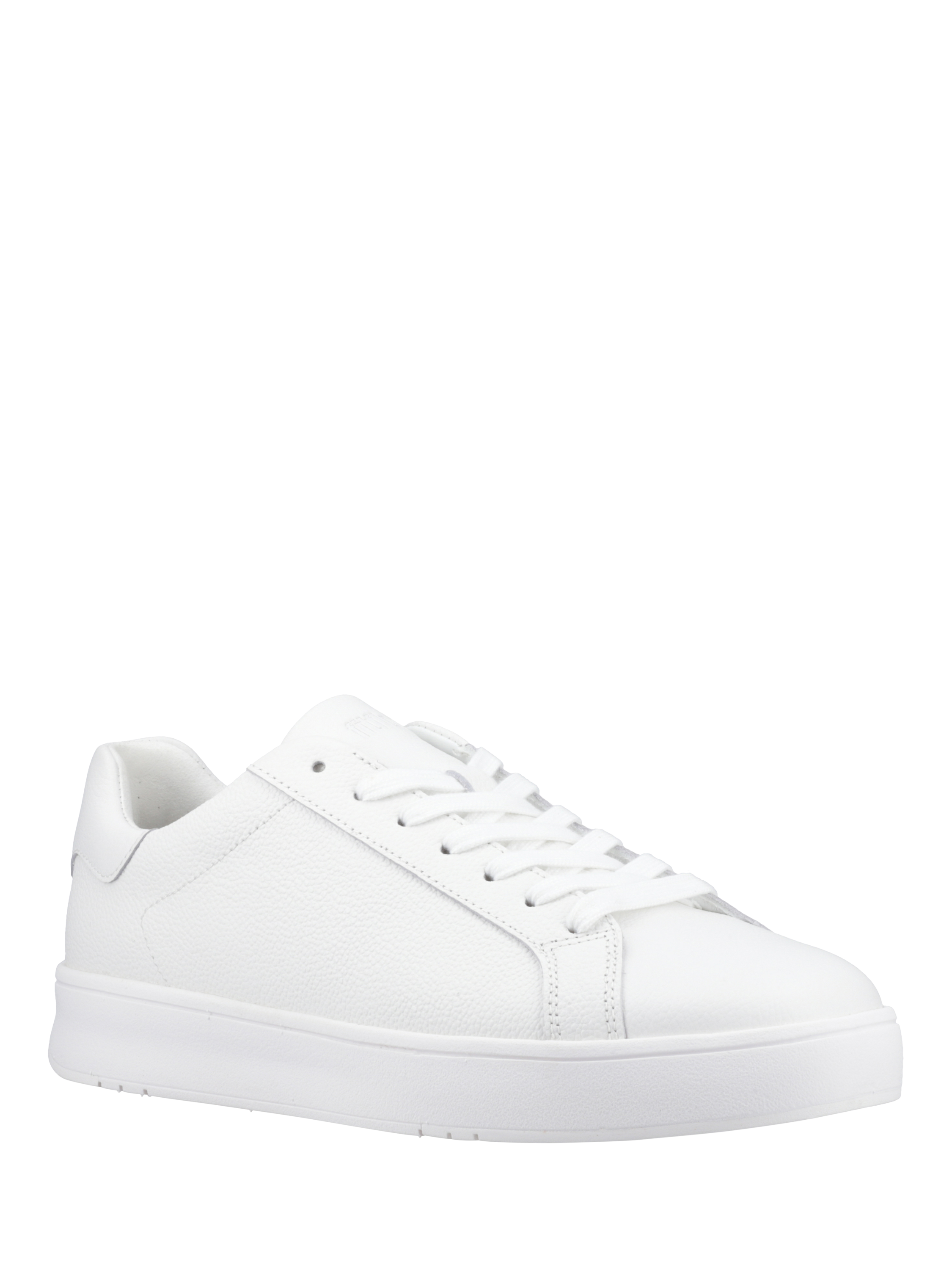 Product image 2 of 5, which shows FitFlop Rally II Lace Up Leather Trainers, White, 7