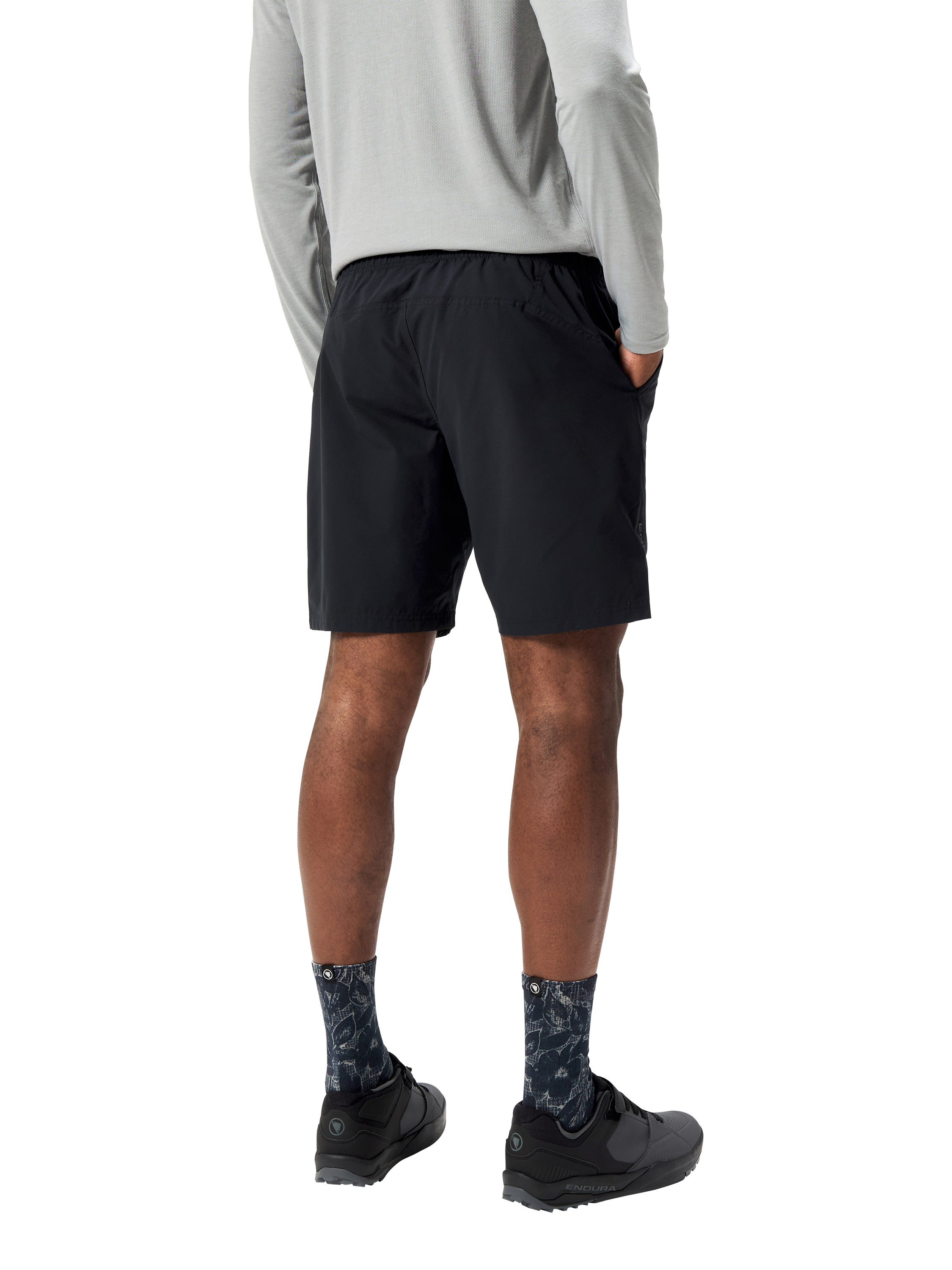 Product image 3 of 5, which shows Endura Men's Loop Baggy Cycling Shorts, Bk Black, L