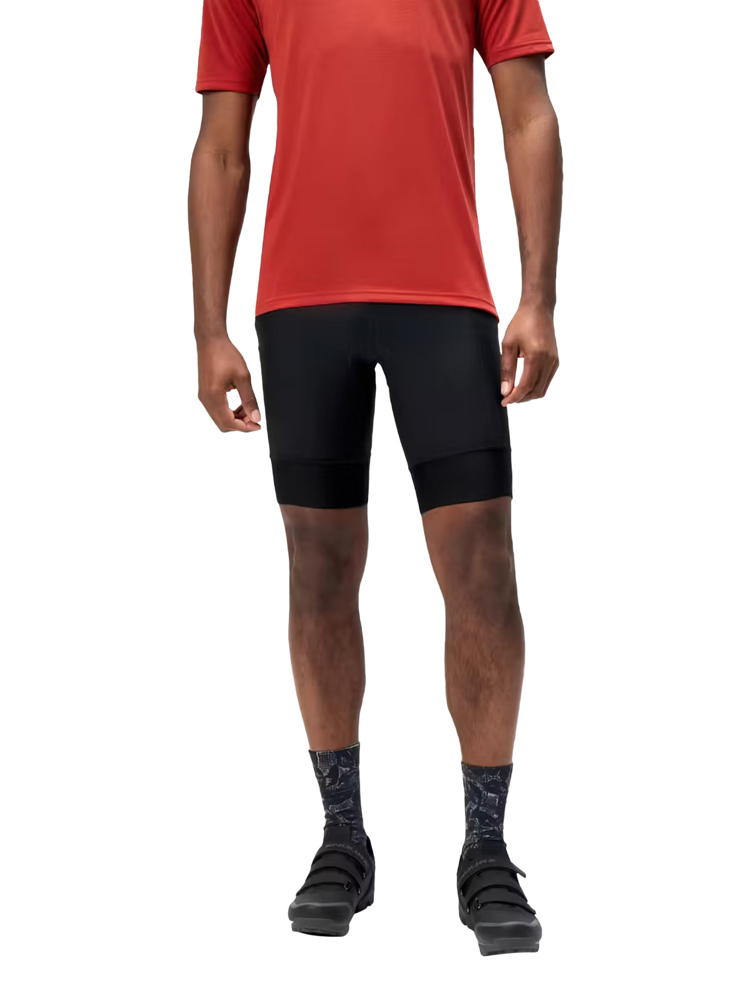 Product image 1 of 4, which shows Endura Men's Loop Waist Shorts, Bk Black, S