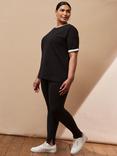 Live Unlimited Curve Seam Detail Leggings, Black