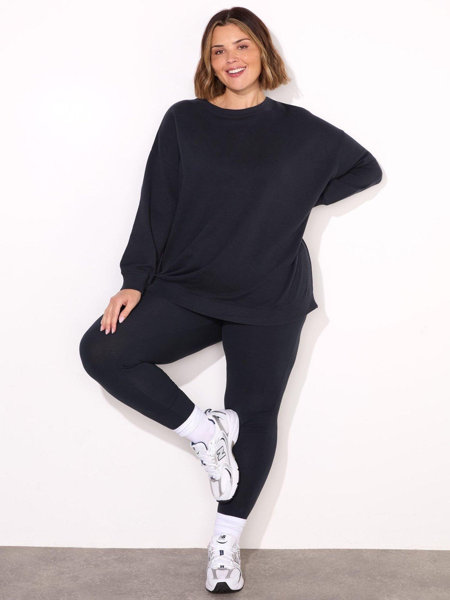 Product image 1 of 2, which shows Live Unlimited Curve Stretch Leggings, Navy Blue, 12R