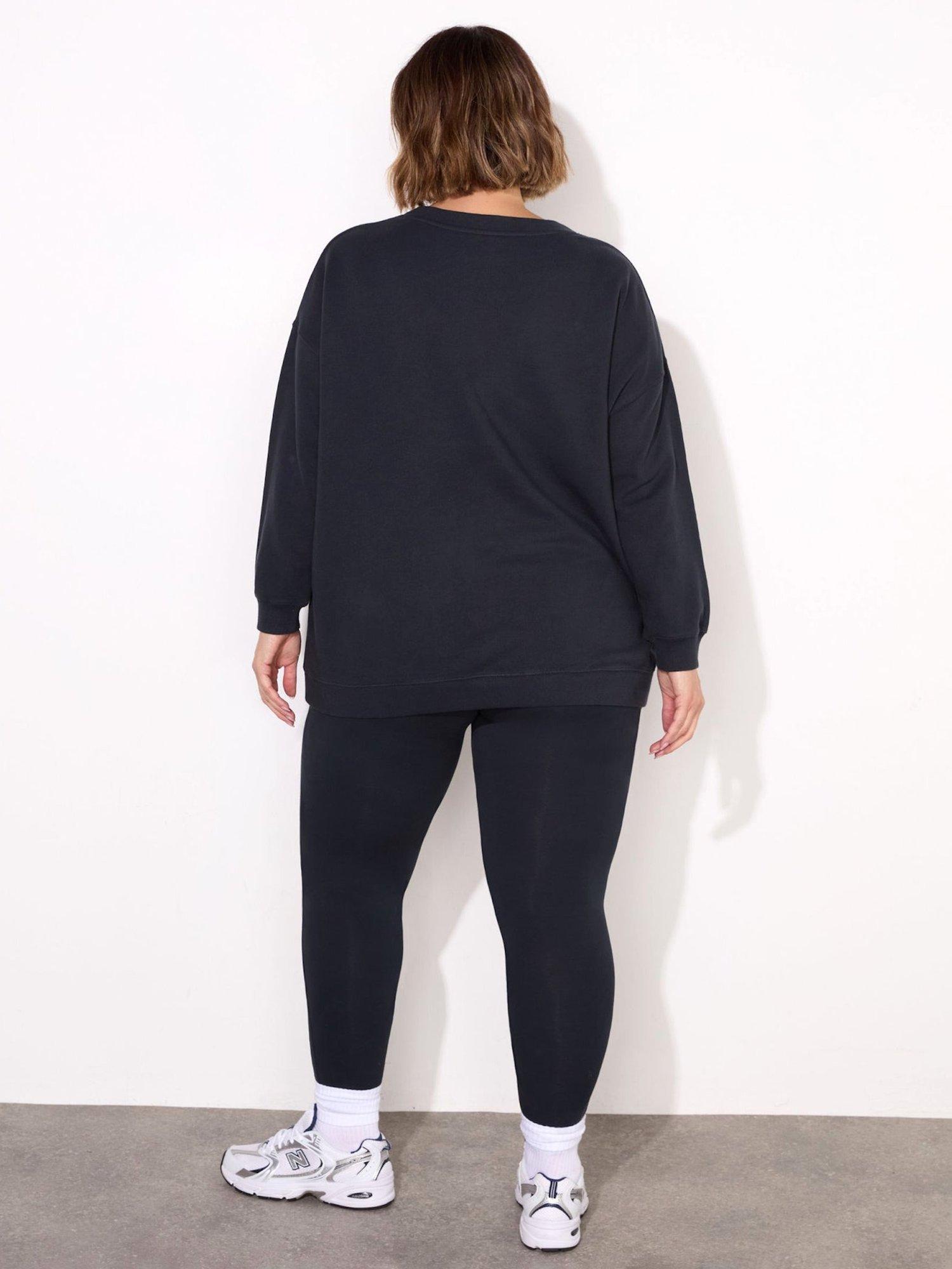 Product image 2 of 2, which shows Live Unlimited Curve Stretch Leggings, Navy Blue, 12R