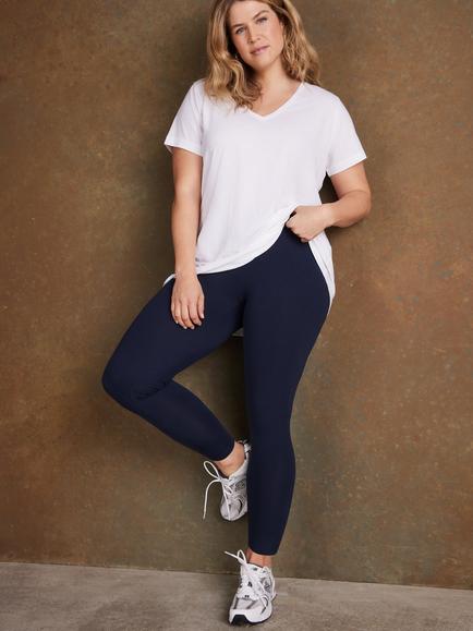 Live Unlimited Curve Stretch Leggings, Navy Blue - view 2, Navy Blue