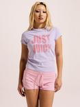 Juicy Couture Hilton Just Juicy T-Shirt, Pastel Lilac