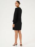 KAFFE Sofie Knit Mini Dress, Black