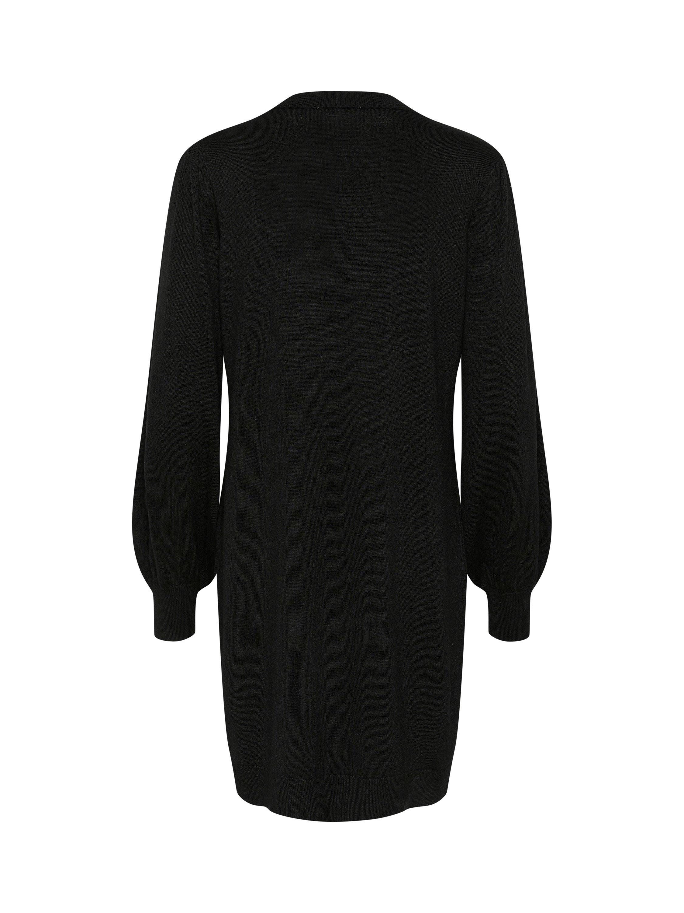 Product image 6 of 6, which shows KAFFE Sofie Knit Mini Dress, Black, XS