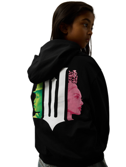 NAME IT Kids' Wicked Hoodie, Black - view 2, Black