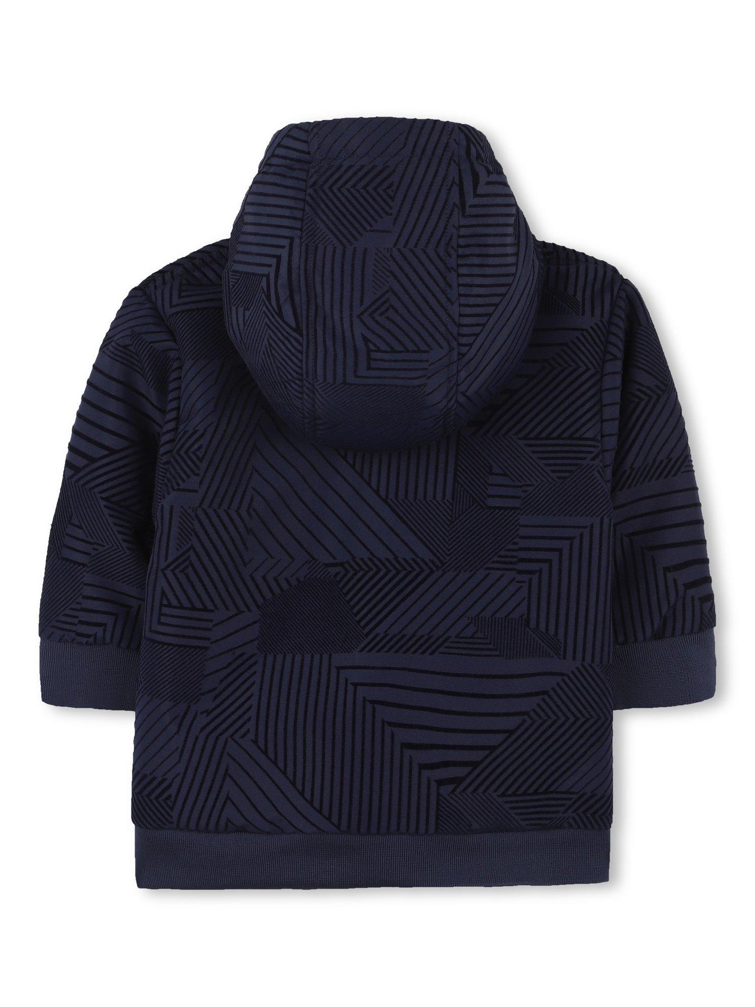 Product image 2 of 2, which shows Timberland Kids' Water Resistant Hooded Parka Jacket, Navy, 2 years