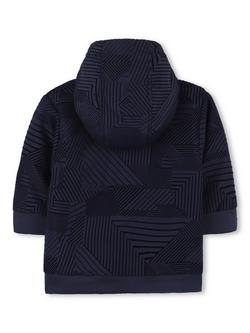 Timberland Kids' Water Resistant Hooded Parka Jacket, Navy - view 2, Navy