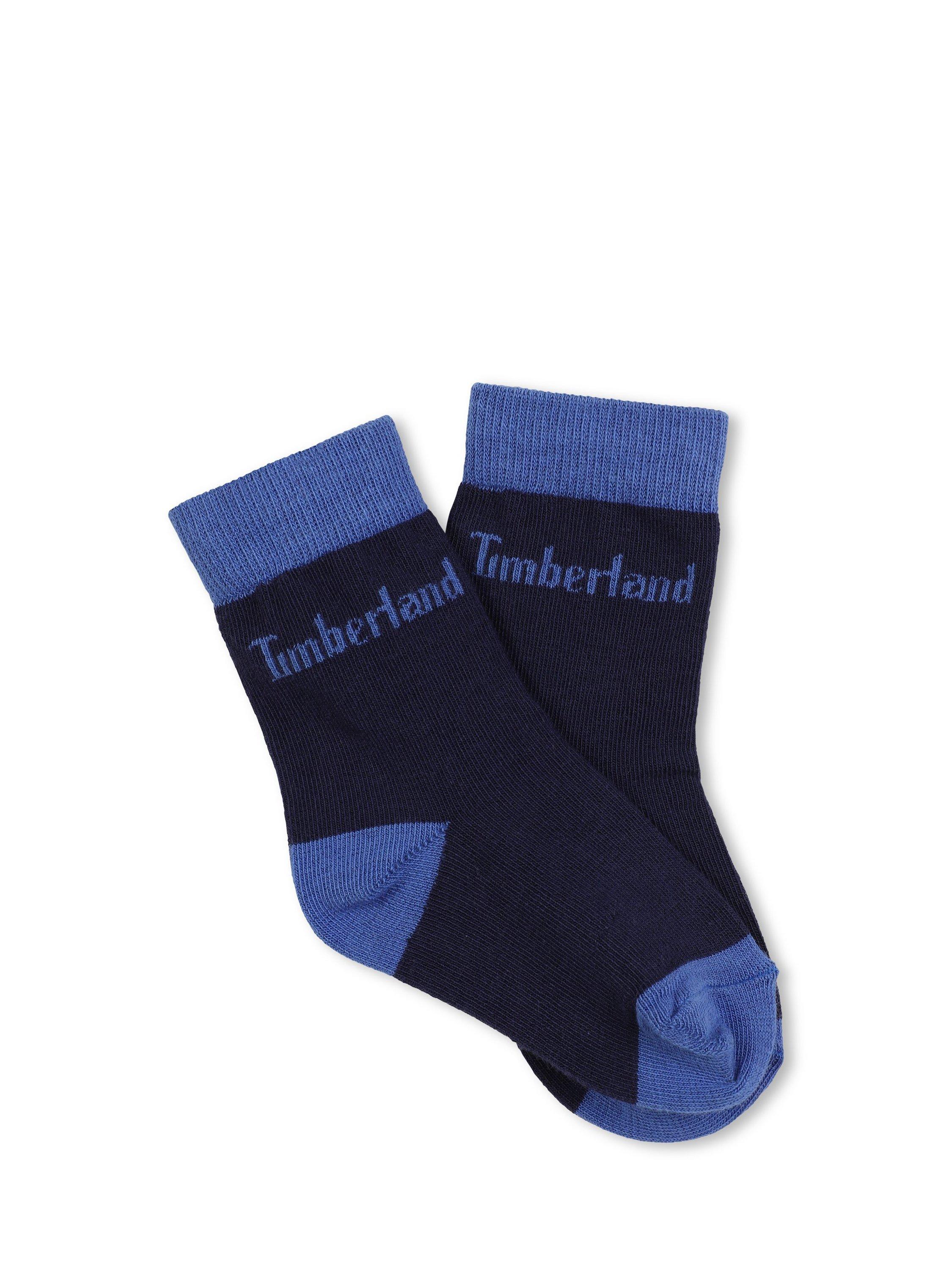 Product image 2 of 11, which shows Timberland Baby Socks, Pack of 3, Navy, 12 months