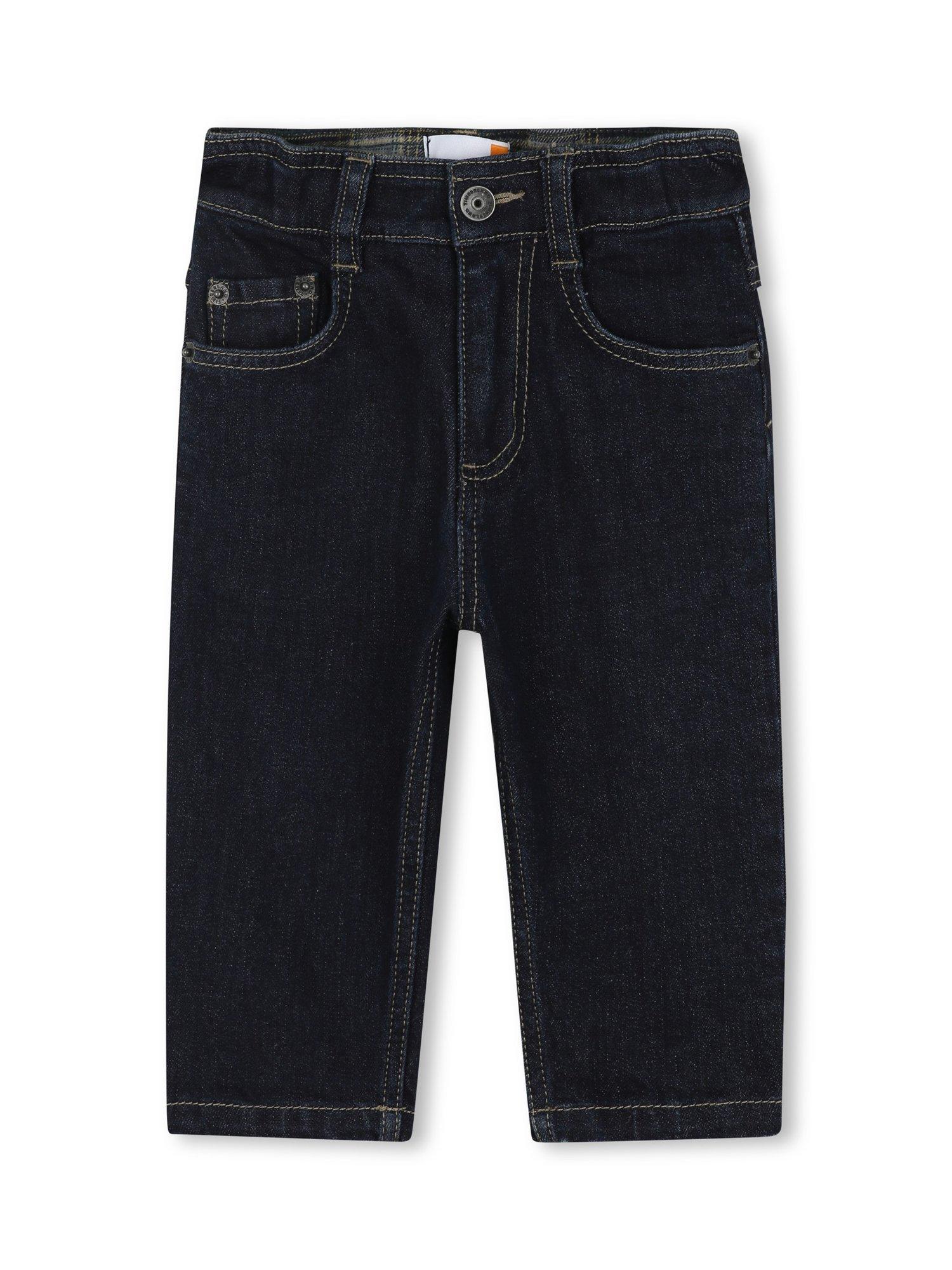 Product image 1 of 2, which shows Timberland Baby Straight Jeans, Denim Blue, 2 years