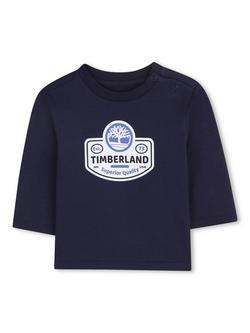 Timberland Baby Long Sleeve T-Shirt, Navy, Navy