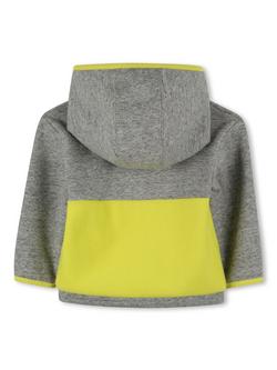 Timberland Baby Colourblock Hoodie, Chine Grey - view 2, Chine Grey