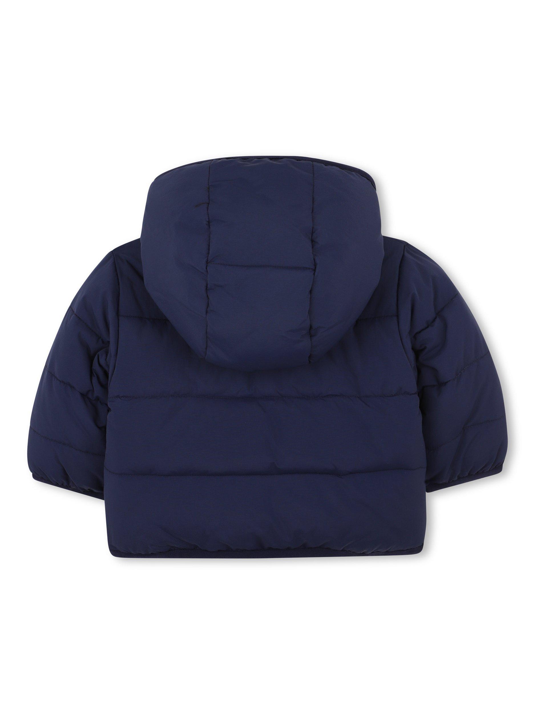Product image 2 of 2, which shows Timberland Baby Hooded Puffer Jacket, Navy, 2 years