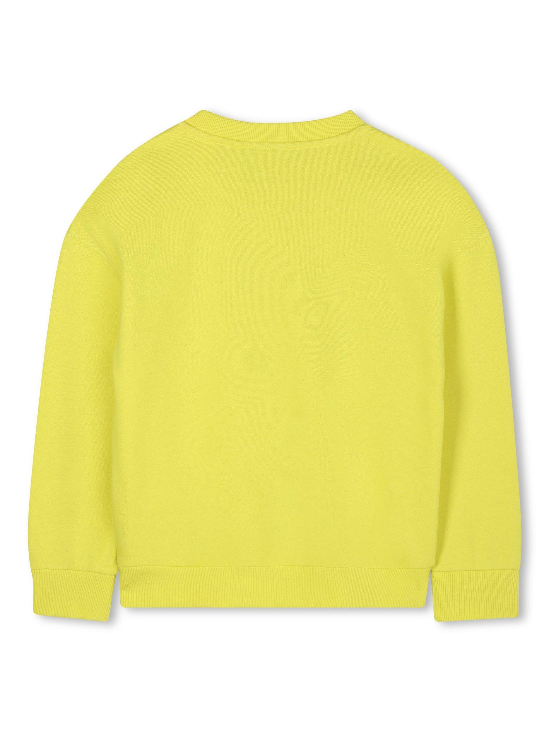 Product image 2 of 2, which shows Timberland Kids' Sweatshirt, Neon Yellow, 4 years