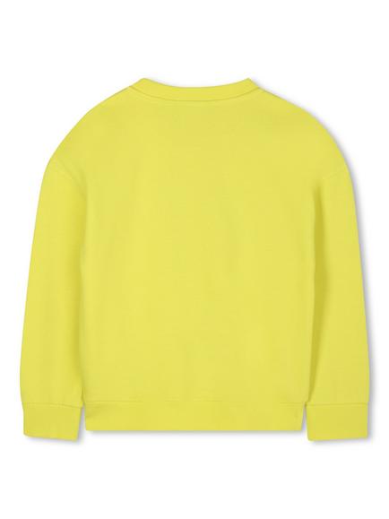 Timberland Kids' Sweatshirt, Neon Yellow - view 2, Neon Yellow