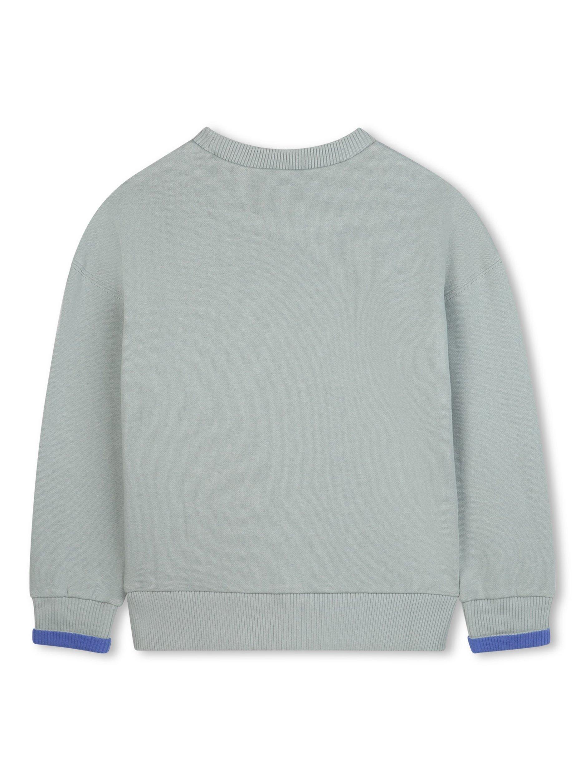 Product image 2 of 2, which shows Timberland Kids' Sweatshirt, Silver Blue, 4 years