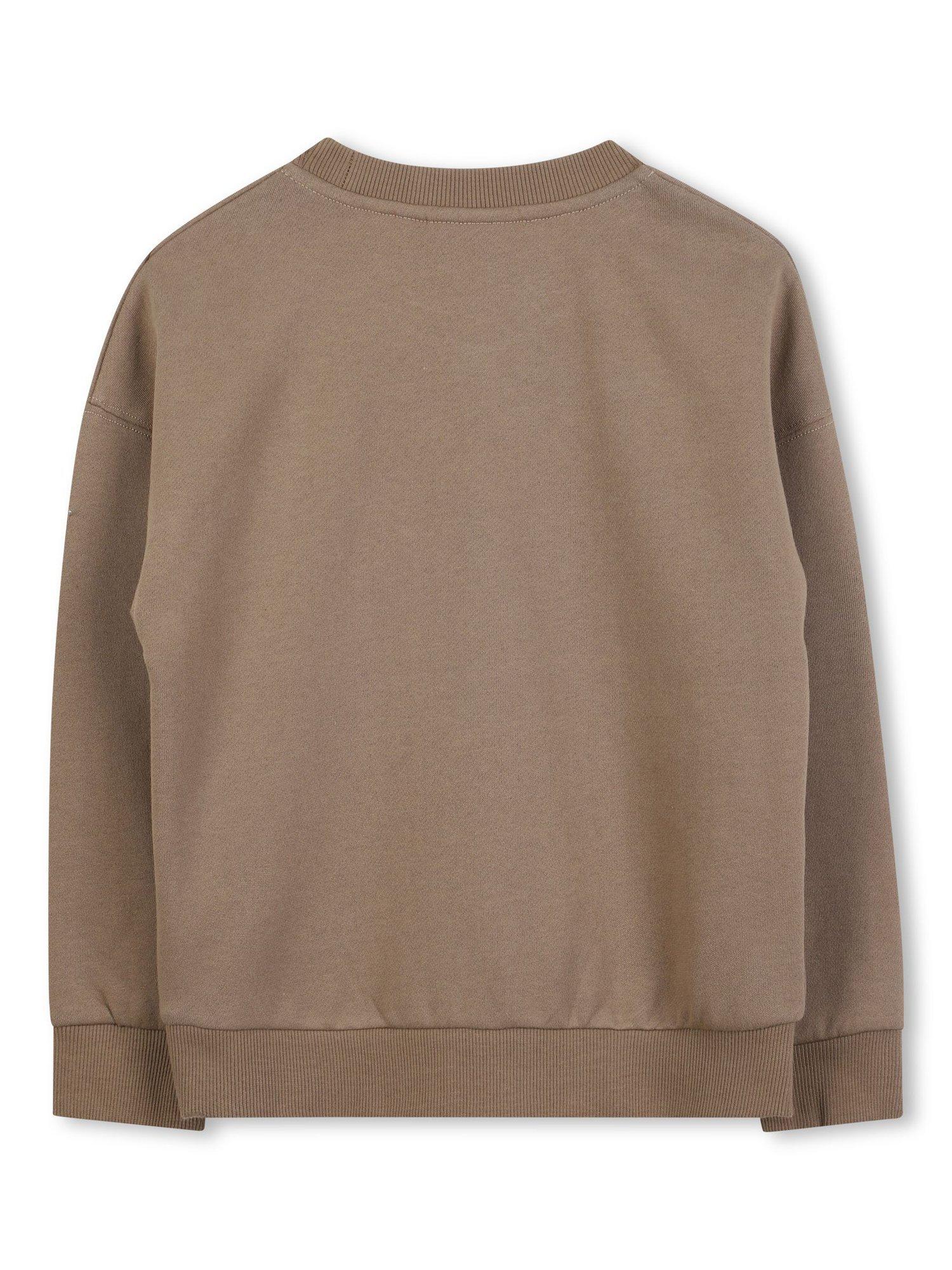 Product image 2 of 2, which shows Timberland Kids' Sweatshirt, Khaki, 4 years