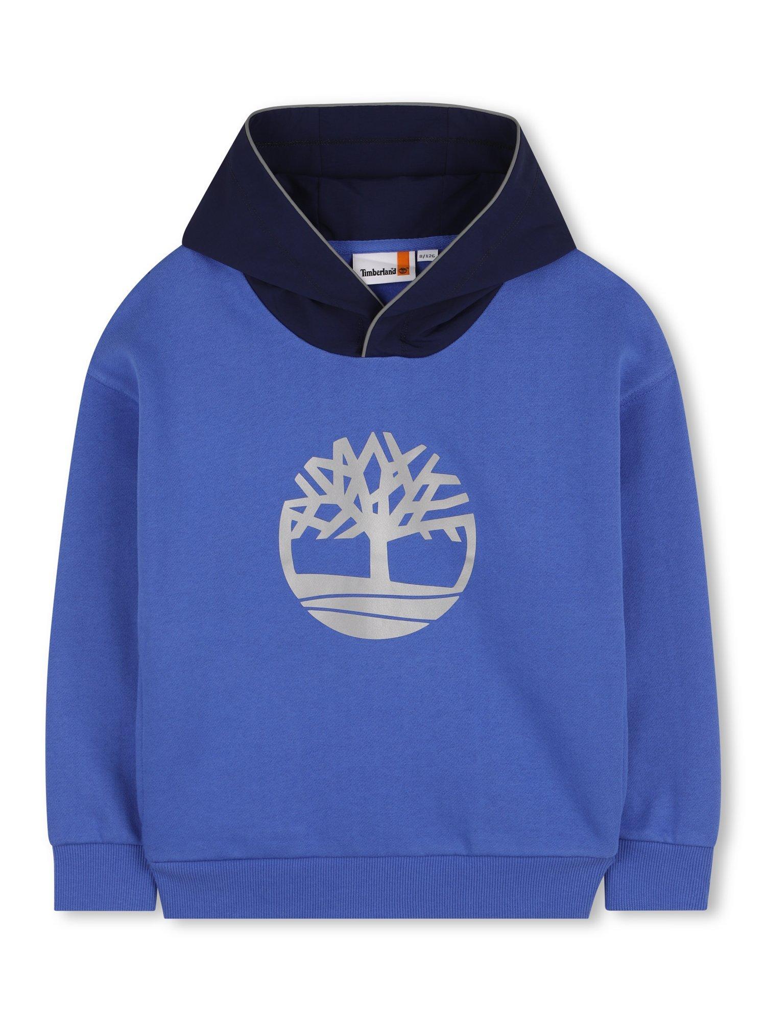 Product image 1 of 2, which shows Timberland Kids' Hoodie, Lavender Blue, 4 years