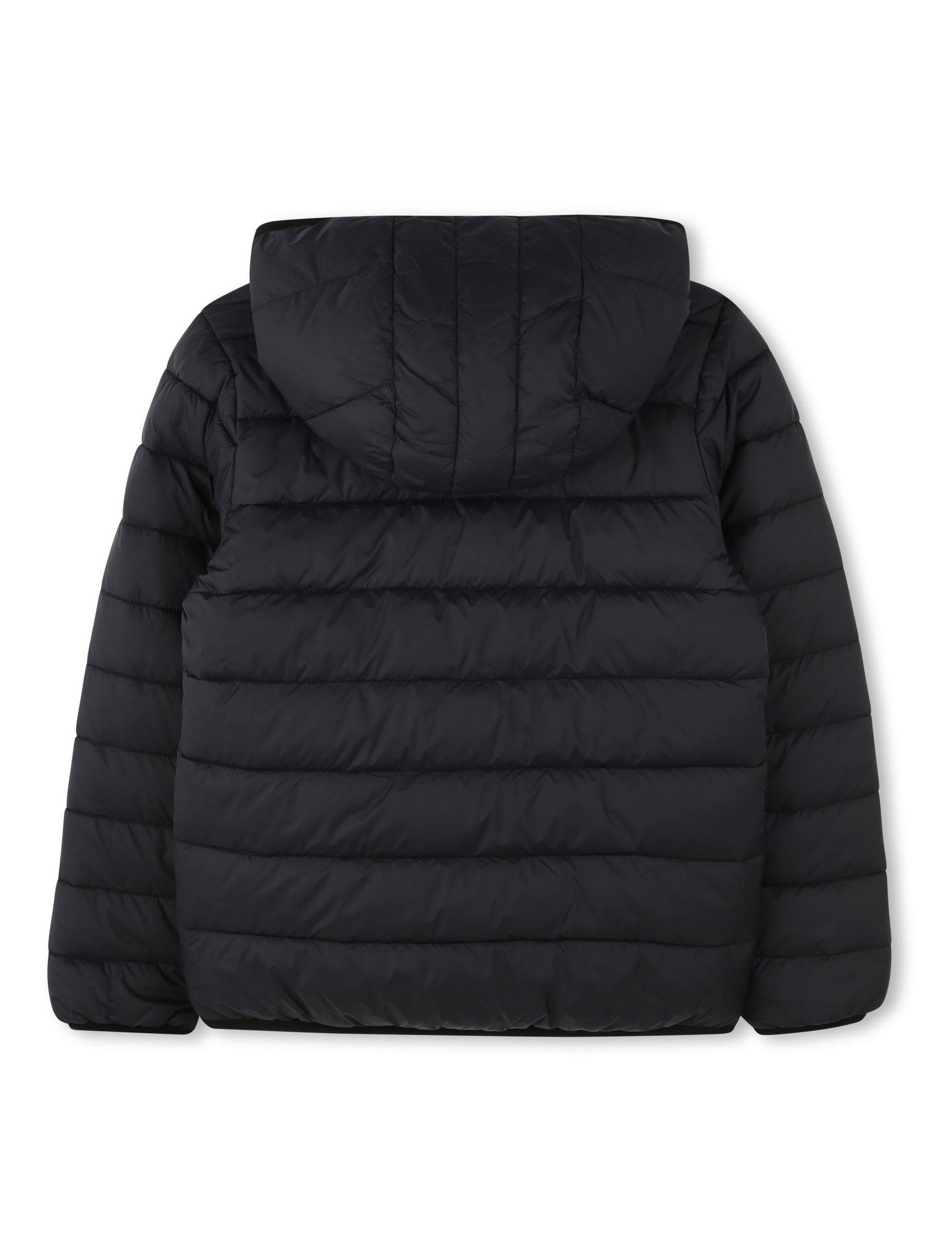 Product image 2 of 2, which shows Timberland Kids' Hooded Puffer Jacket, Black, 10 years