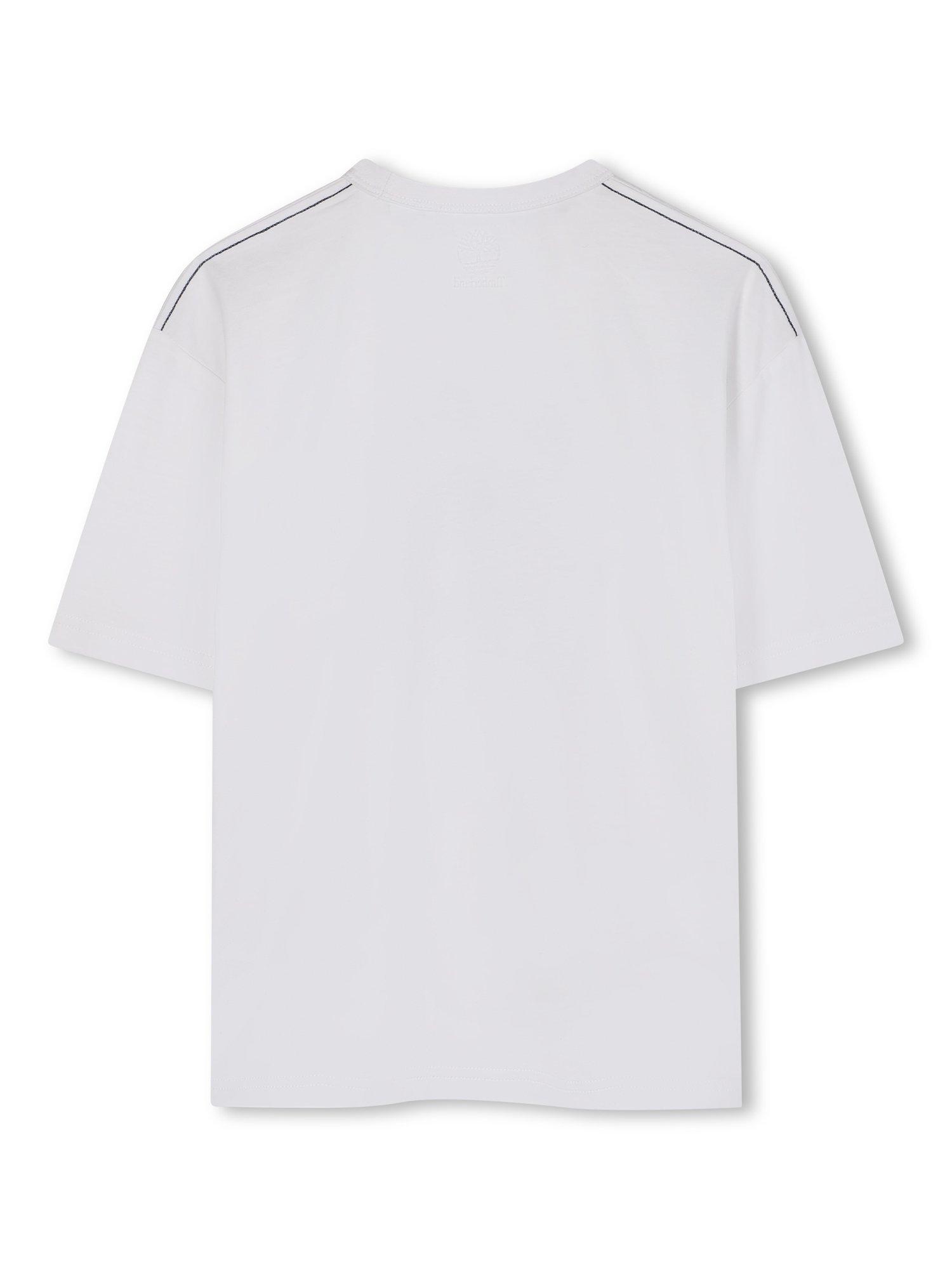 Product image 2 of 2, which shows Timberland Kids' T-Shirt, White, 4 years