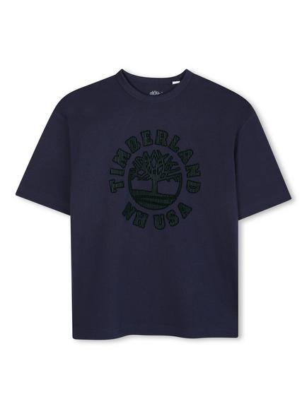 Timberland Kids' T-Shirt, Navy, Navy