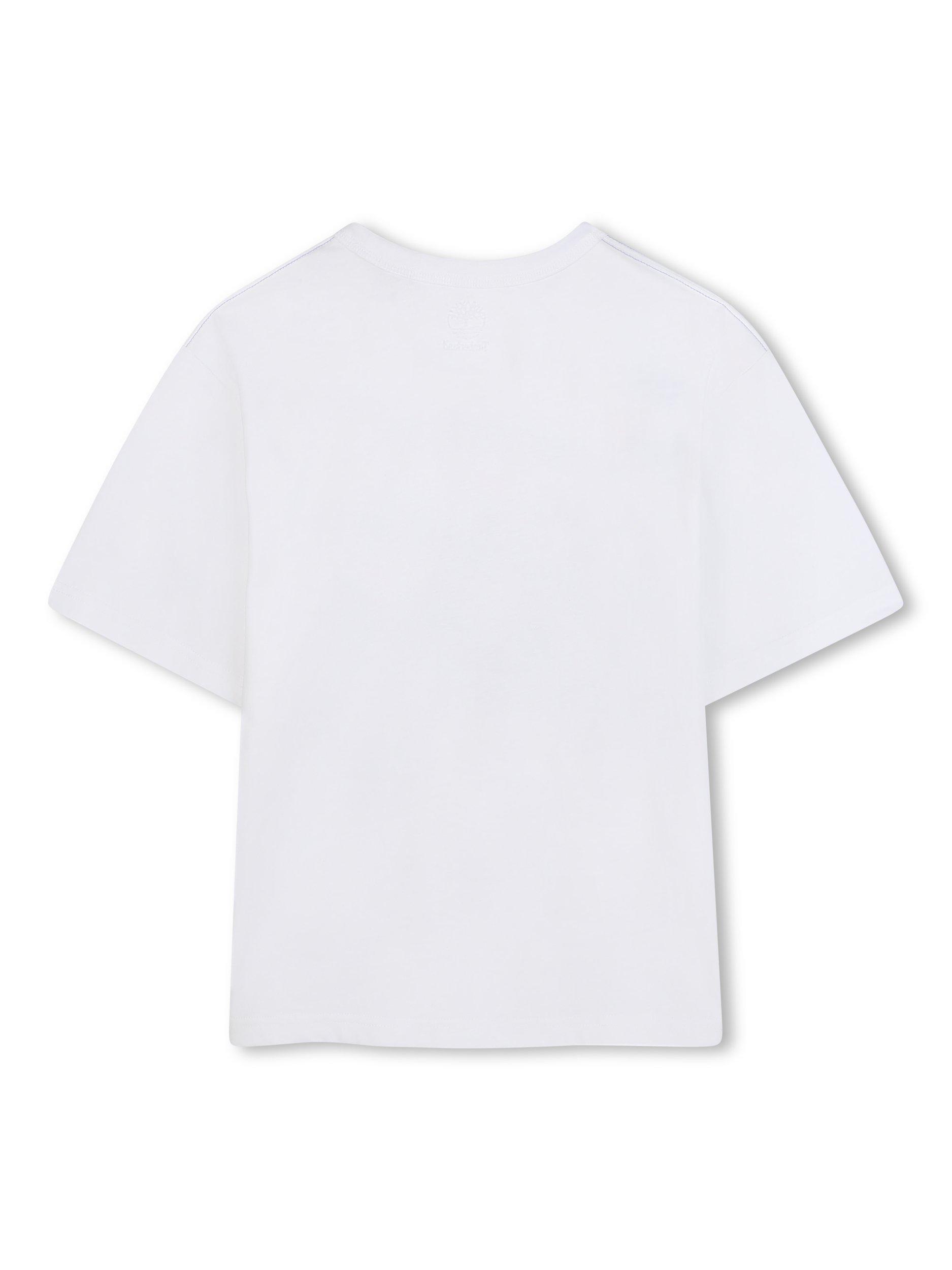 Product image 2 of 2, which shows Timberland Kids' T-Shirt, White, 4 years