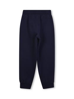 Timberland Kids' Cotton Blend Drawstring Jogging Bottoms, Navy - view 2, Navy