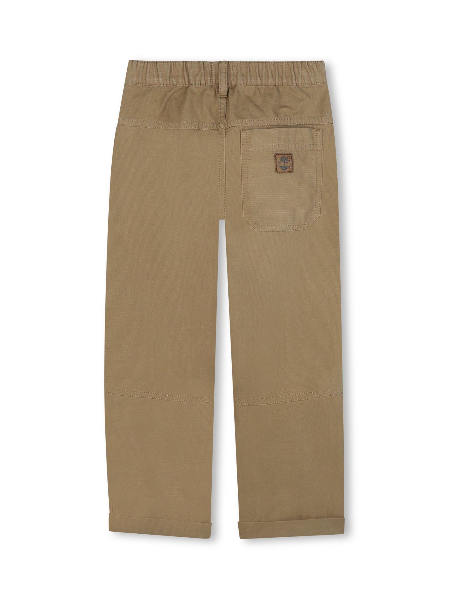 Product image 2 of 2, which shows Timberland Kids' Cargo Trousers, Khaki, 4 years