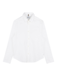 HUGO BOSS Kids' Cotton Long Sleeved Shirt, White